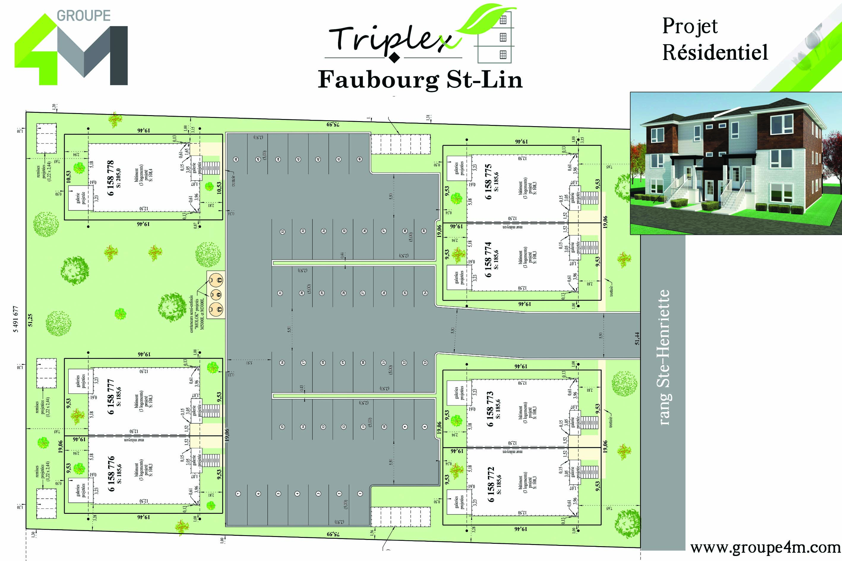 Location Triplex du Faubourg